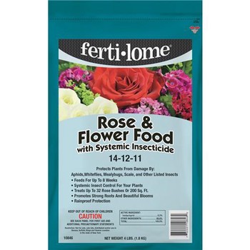 ROSE & FLOWER FOOD/INSECT - 4lbs