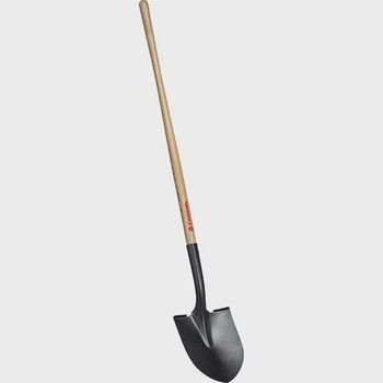 Shovel, Round Point Wood Handle