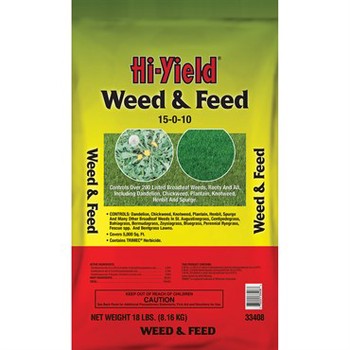 Hi-Yield Weed And Feed - 18 lb