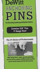 DeWitt Anchoring Pins