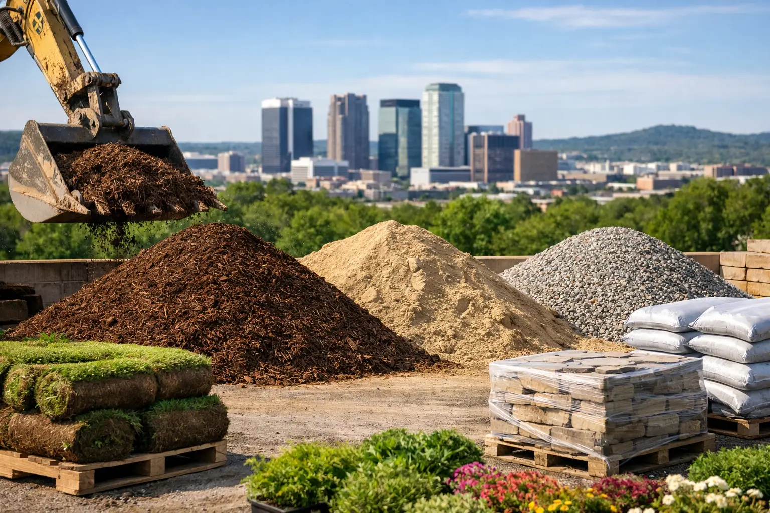 Bulk Landscape Supplies for Better Birmingham Yards