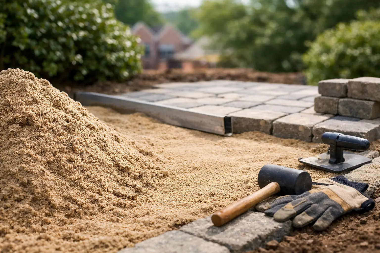 Choosing Sand for Paver Base in Birmingham