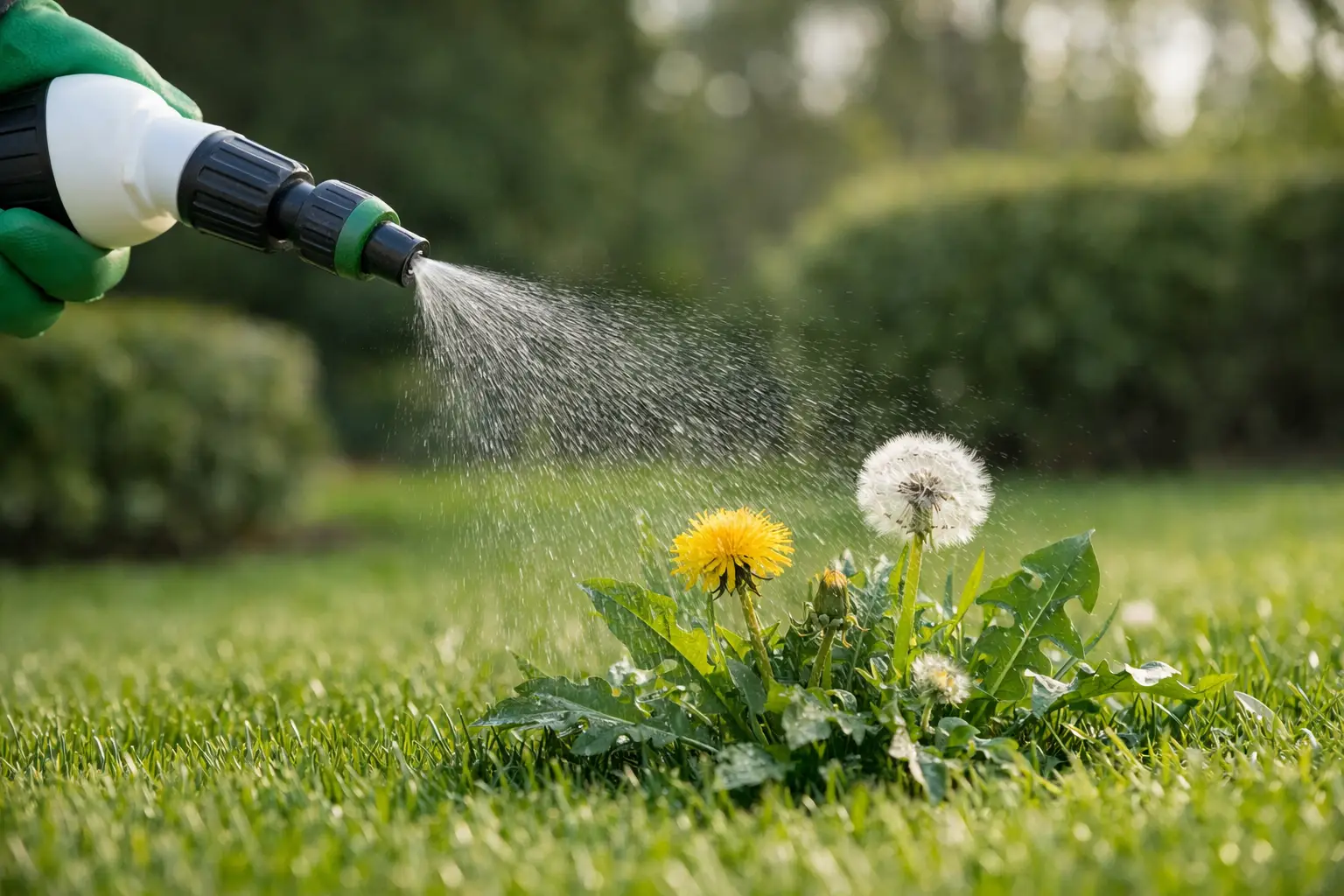 Selective Lawn Herbicide for Better Weed Control