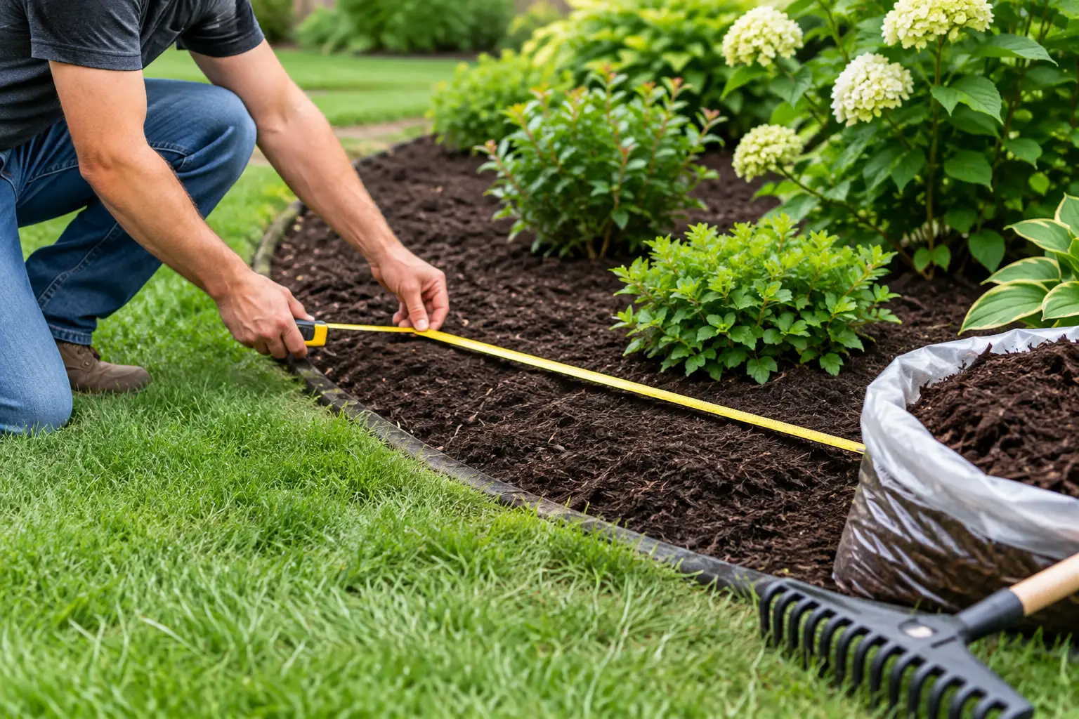 How to Calculate Mulch Yardage for Your Beds